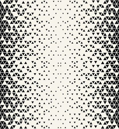 Abstract seamless geometric triangle vector pattern illustration.のイラスト素材