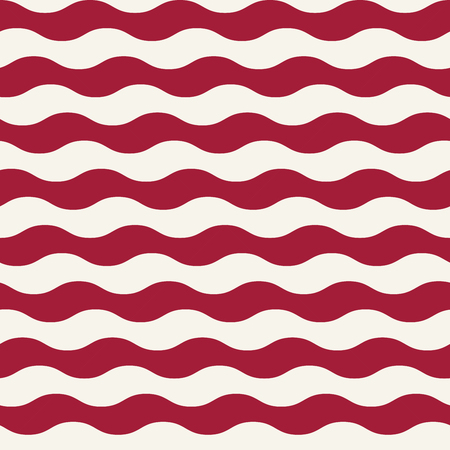 abstract wavy stripes seamless patternのイラスト素材