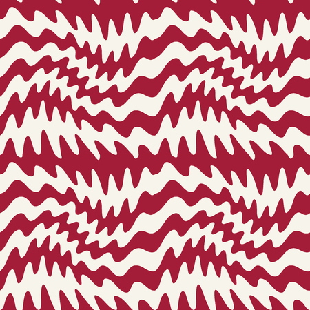 abstract wavy stripes seamless pattern