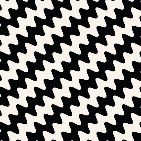 abstract wavy stripes seamless pattern