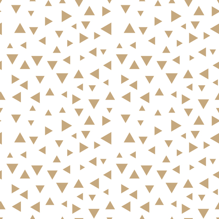 memphis style triangle seamless patternのイラスト素材