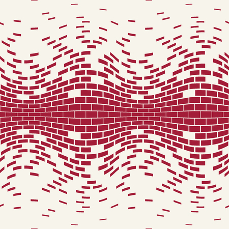 abstract seamless geometric rectangle pattern vector backgroundのイラスト素材