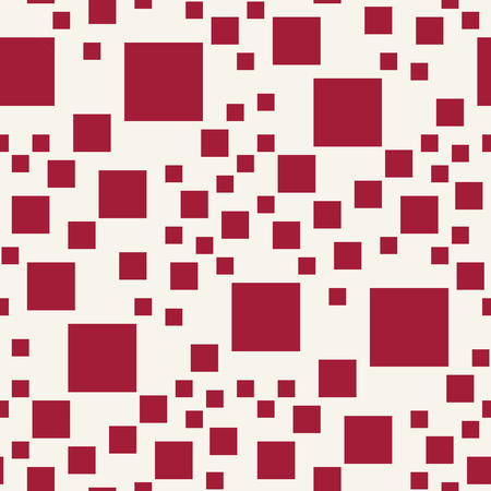 abstract seamless geometric decorative vector square patternのイラスト素材