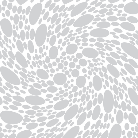 abstract seamless geometric decorative vector circle patternのイラスト素材