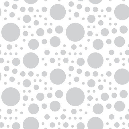 abstract seamless geometric decorative vector circle patternのイラスト素材