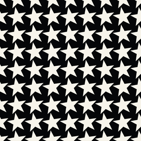 Seamless geometric star vector pattern. Retro design backdrop texture.のイラスト素材