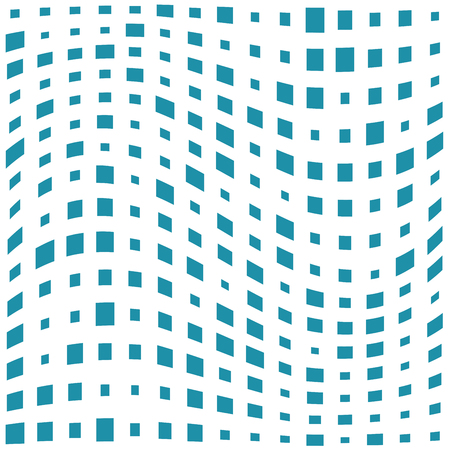 square halftone seamless pattern, minimal geometric background print textureのイラスト素材