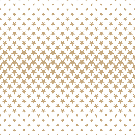 Geometric halftone vector pattern with stars. Usable as border, design element or background.のイラスト素材