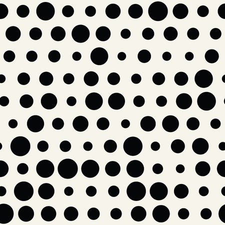 dot halftone seamless pattern, minimal geometric background print textureのイラスト素材