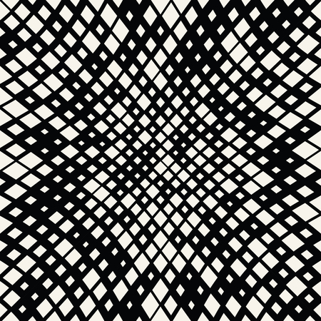 square trippy seamless pattern, minimal geometric background print textureのイラスト素材