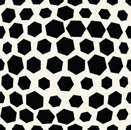 hexagon trippy seamless pattern, minimal geometric background print textureのイラスト素材