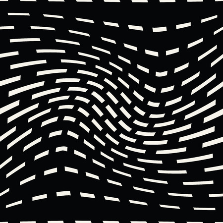 abstract seamless geometric dashed lines pattern vector backgroundのイラスト素材