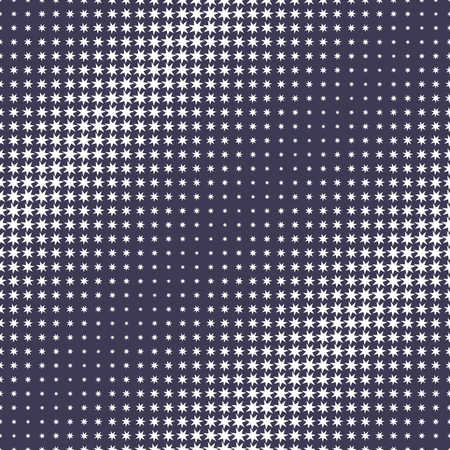 Geometric halftone vector pattern with stars. Usable as border, design element or background.のイラスト素材