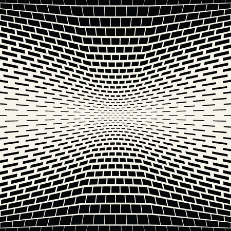 abstract seamless geometric rectangle pattern vector backgroundのイラスト素材