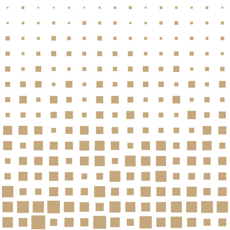 square halftone seamless pattern, minimal geometric background border textureのイラスト素材