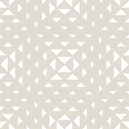 abstract seamless geometric triangle vector pattern, modern background texture, trendy fashion pillow designのイラスト素材