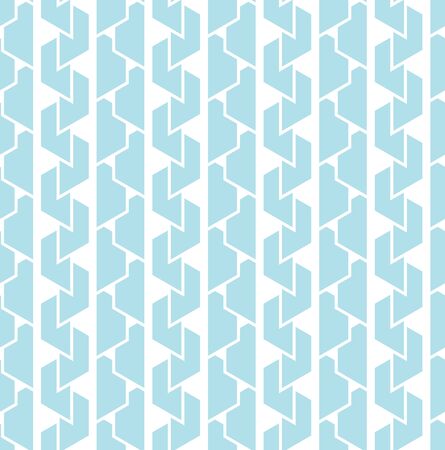 Modern geometric stripes pattern print design.のイラスト素材