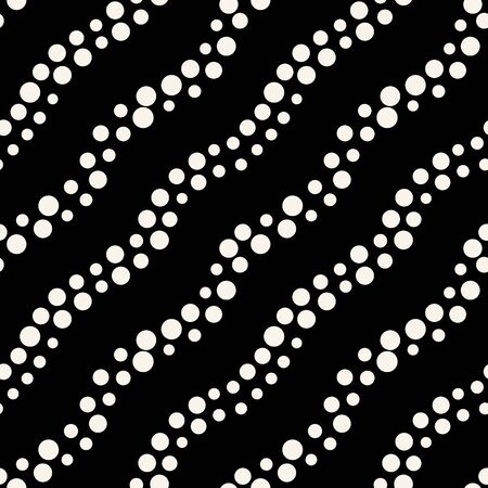 Modern geometric stripes pattern print design.のイラスト素材