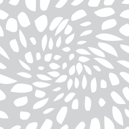 abstract geometric leaves pattern for natural background, simple minimalist graphic , retro decoration , summer fashionのイラスト素材