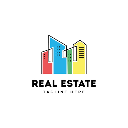 Real Estate Building Designのイラスト素材