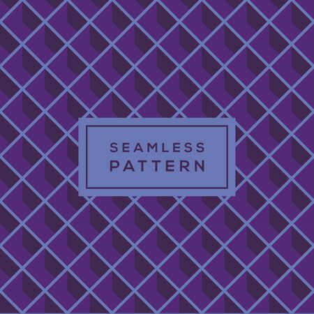 Modern Seamless Color Geometric Pattern with linesのイラスト素材