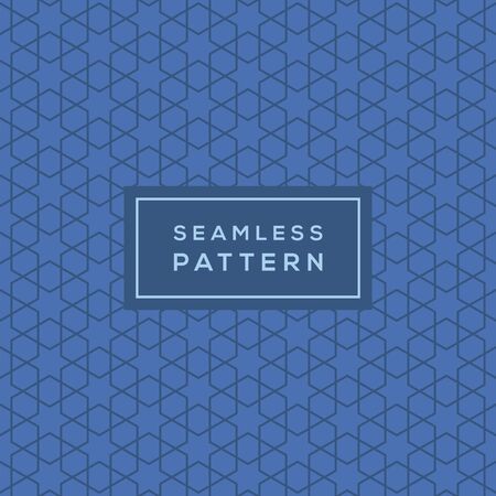 Modern Seamless Color Geometric Pattern with linesのイラスト素材