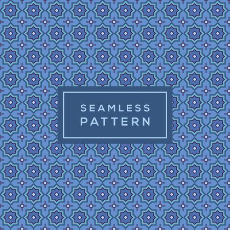 Modern Seamless Color Geometric Pattern with linesのイラスト素材