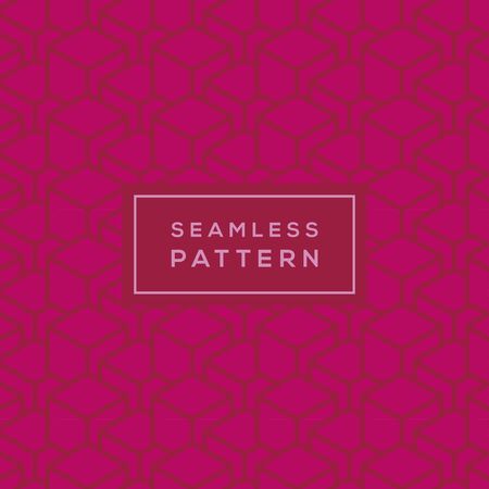 Modern Seamless Color Geometric Pattern with linesのイラスト素材