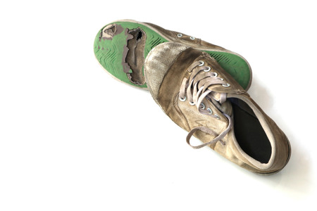 Red Satellite dish antenna on the building  and blue sky backgroundの写真素材