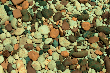 colors small Rock floor backgroundの写真素材