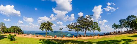 SISAKET, THAILAND - October 21, 2019: Beautiful scenery at Pha Mor E Daeng, Sisaket, Thailand.のeditorial素材