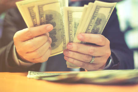 Businessman discussing strategy and planning project to investment in overseas Branchesの写真素材