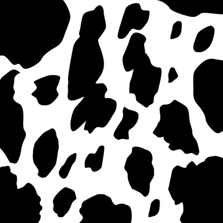 Cow seamless pattern, Abstract background for milk, vector illustrationのイラスト素材
