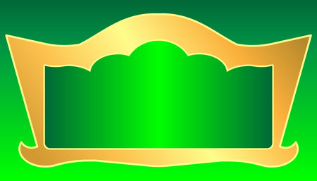 Thai background design element pattern stage backdrop vector illustration.のイラスト素材