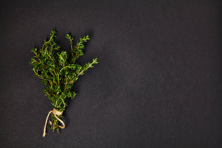 Useful herbs Thyme.