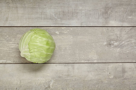 Cabbage View from above.