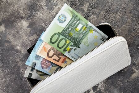 Earnings Currency Euro.の写真素材