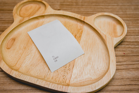 Receipt Billの写真素材