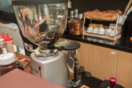 coffee grinderの写真素材