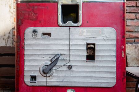 vintage vending Machineの写真素材