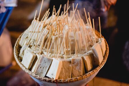 Vietnamese-style Sausage or Moo Yor, Vietnam food, Thailand food