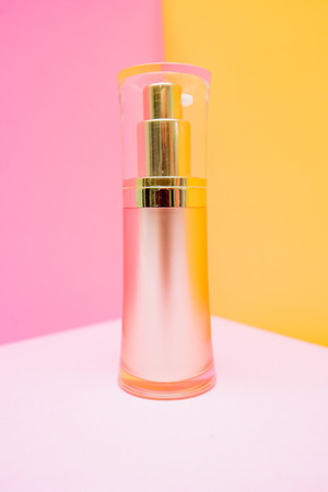 cosmetic product colorful backgroundの写真素材