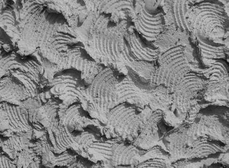 White cement mortar close up pattern textureの写真素材