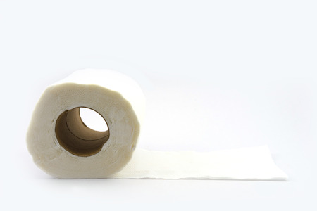 Soft and fluffy tissue paper using virgin fibersの写真素材