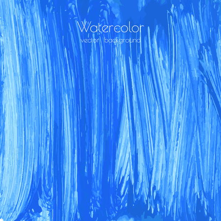 Turquoise blue, indigo watercolor texture background of dry brush strokes,のイラスト素材