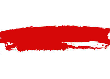 Belarus watercolor protest symbol white-red-white flag icon. Hand drawn illustration, dry brush stains, strokes, spots, isolated gray background. National colors. Painted grunge style texture.のイラスト素材