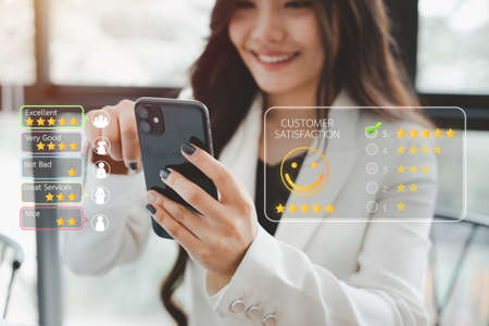 Survey of customers opinions on products  services Users rate and share experiences online...