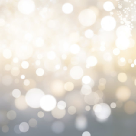 Abstract bokeh light background. Christmas and New Year concept.の素材