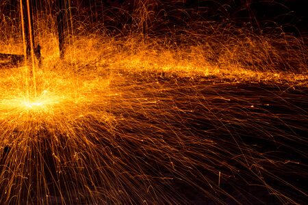 Welding fireの写真素材