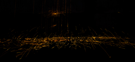 Welding fireの写真素材